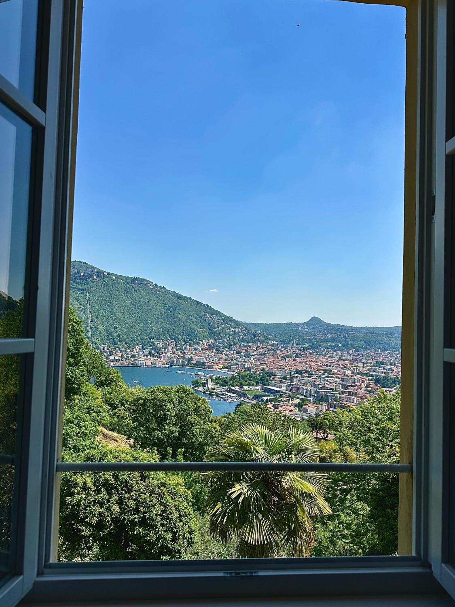Villa Corti Lakeview Como Exteriör bild