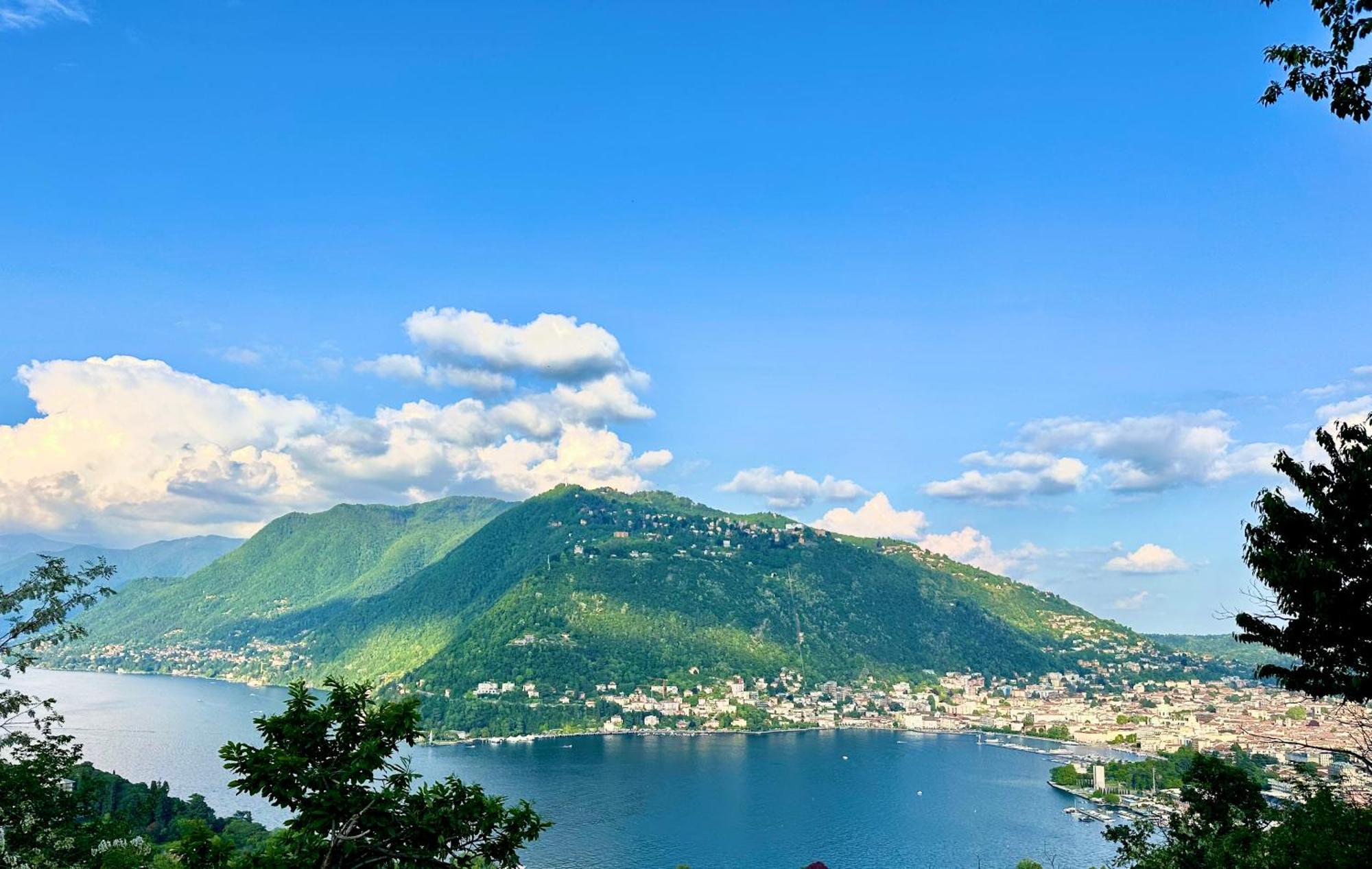 Villa Corti Lakeview Como Exteriör bild